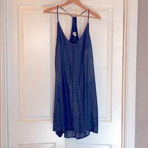 Chambray summer dress